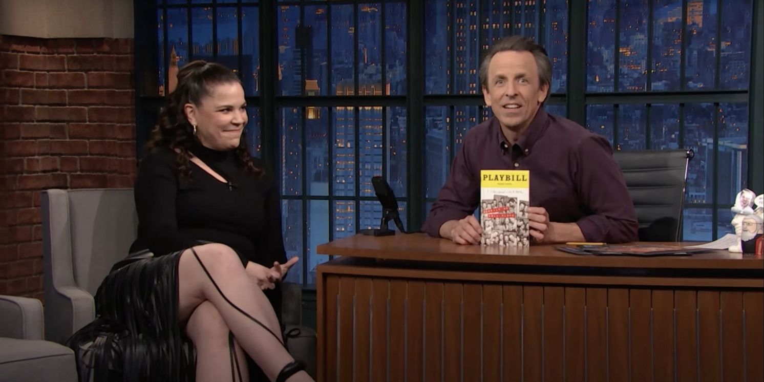 Video: Lindsay Mendez Talks MERRILY & More With Seth Meyers  Image