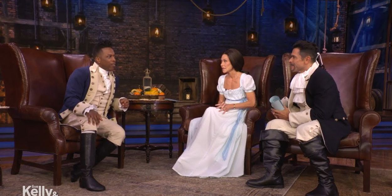 Video: Watch Kelly and Mark Recreate Viral HAMILTON Trend on LIVE Video