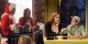 Video: Liz Gillies & Graham Phillips Celebrate 'Half Christmas' at LITTLE SHOP