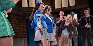 Video: Lorna Courtney Passes the Role of 'Veronica' in HEATHERS to Kuhoo Verma