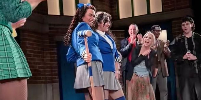 Video: Lorna Courtney Passes the Role of 'Veronica' in HEATHERS on to Kuhoo Verma