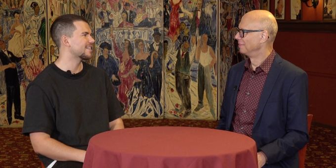 Video: Luke Newton Is Taking Up Residence at the HOUSE OF MCQUEEN