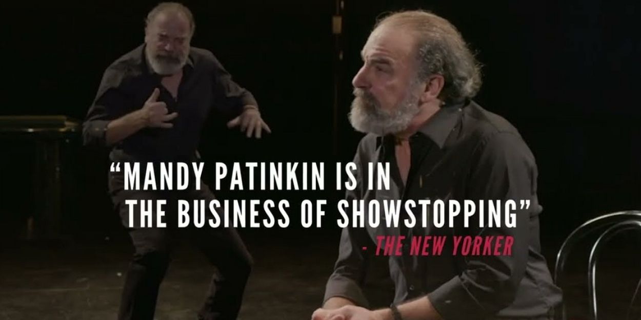Video: MANDY PATINKIN IN CONCERT: BEING ALIVE WITH ADAM BEN-DAVID ON PIANO is coming… Video