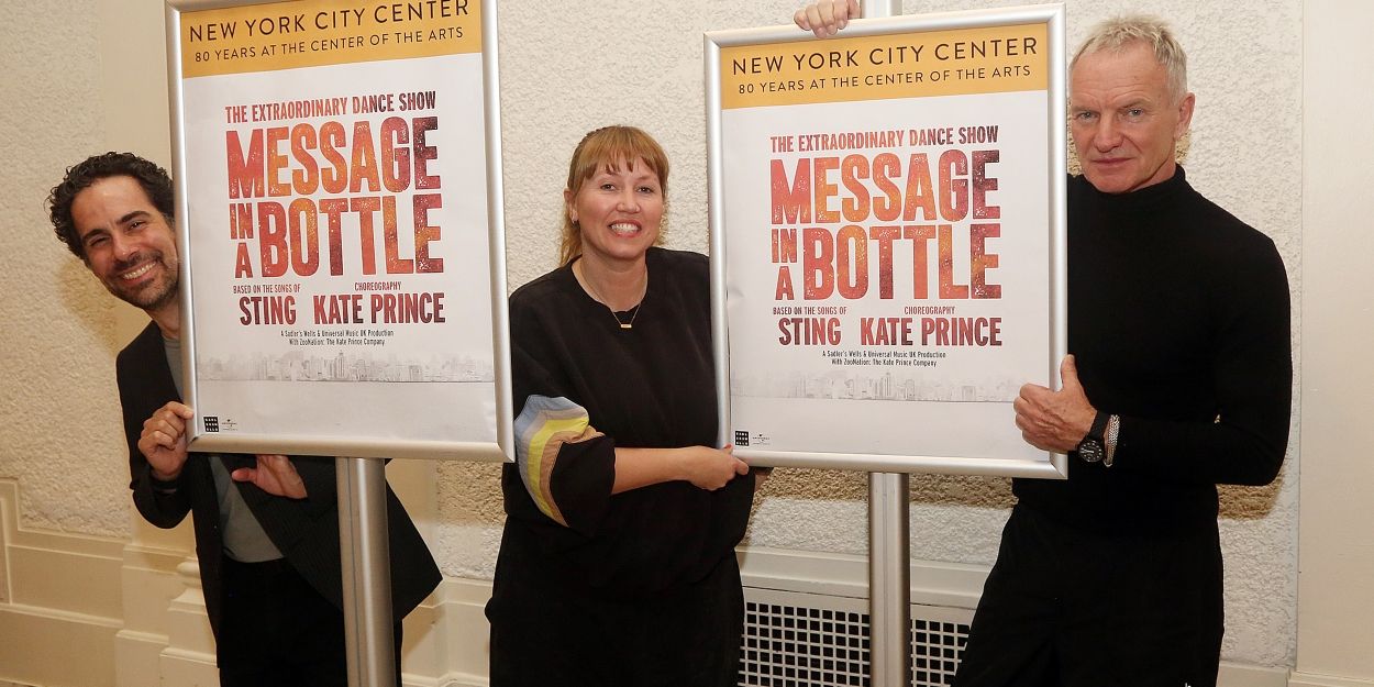 Video: Sting Show MESSAGE IN A BOTTLE Is Dancing to New York City Center Video