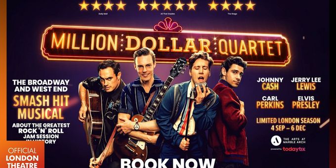 Video: MILLION DOLLAR QUARTET Trailer Released Ahead of 2026 London Return