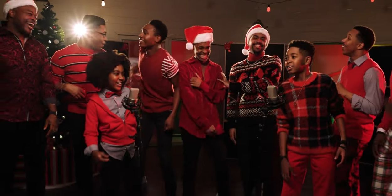 Video: The Cast of MJ THE MUSICAL Performs 'Santa Claus is Coming to Town' Video