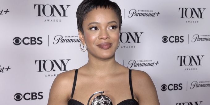 Video: Maleah Joi Moon Reacts to Tony Win for Best Leading Actress in a Musical