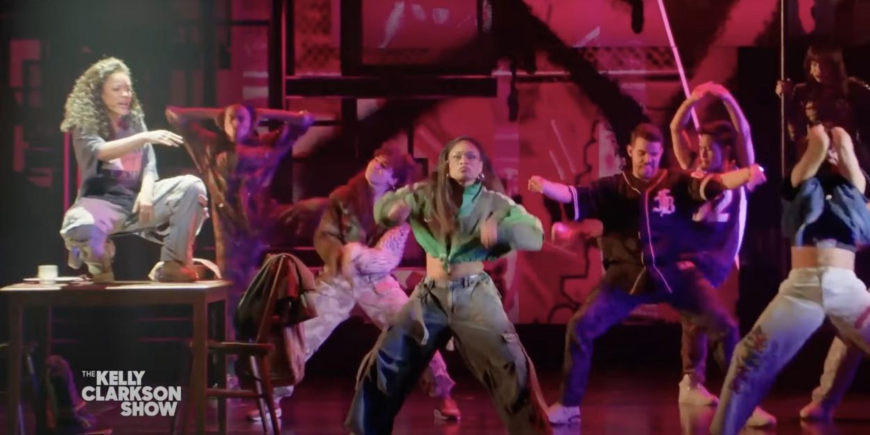 Video: Maleah Joi Moon & the Cast of HELL'S KITCHEN Perform on The KELLY CLARKSON… Video