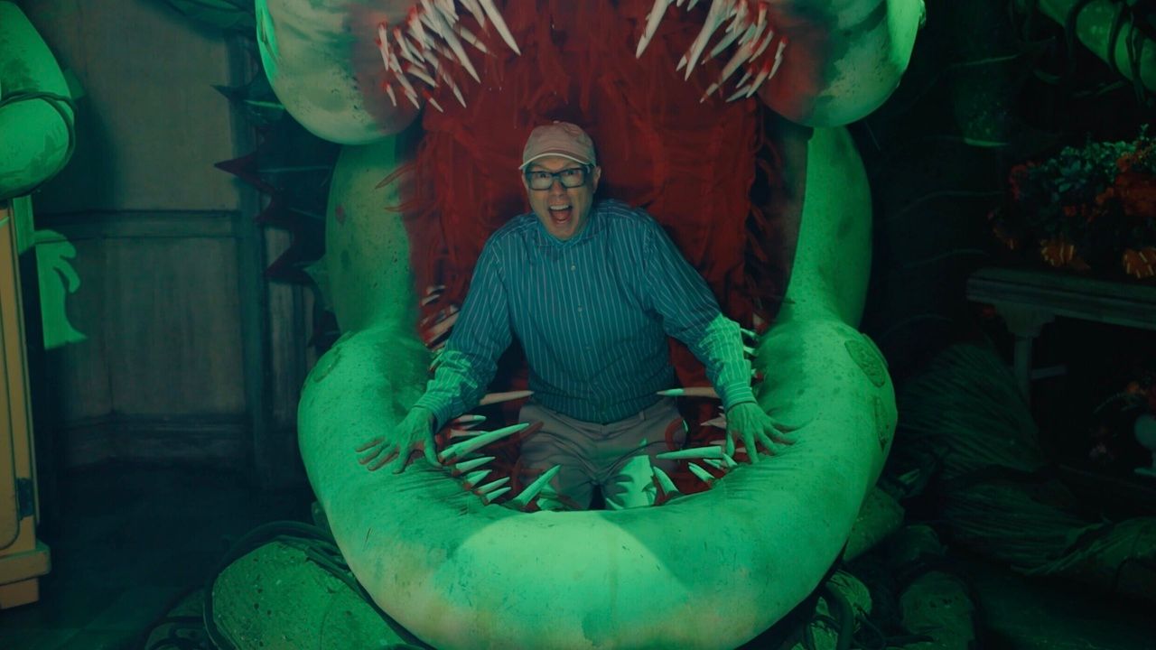 Video: Man Vs. Plant- Watch Richard Ridge Get Eaten by Audrey II at LITTLE SHOP OF… Video
