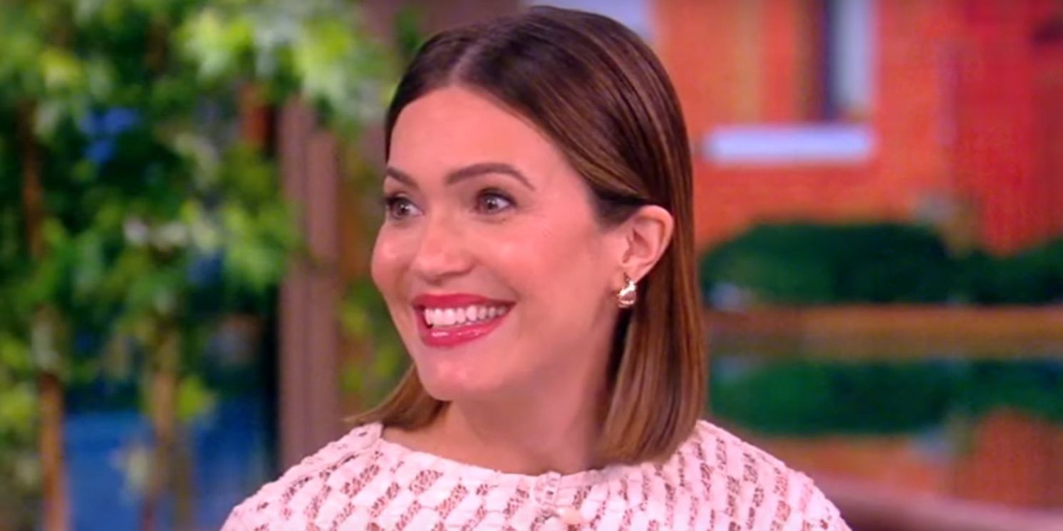 Video: Mandy Moore Reveals Her Broadway Dreams On THE VIEW  Image