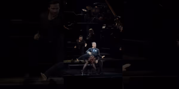 Video: Mark Ballas & Krysta Rodriguez Perform 'We Both Reached for the Gun' in CHICAGO Photo
