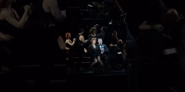 Video: Matteo Lane & Krysta Rodriguez Perform 'We Both Reached for the Gun' in CHICAGO Photo
