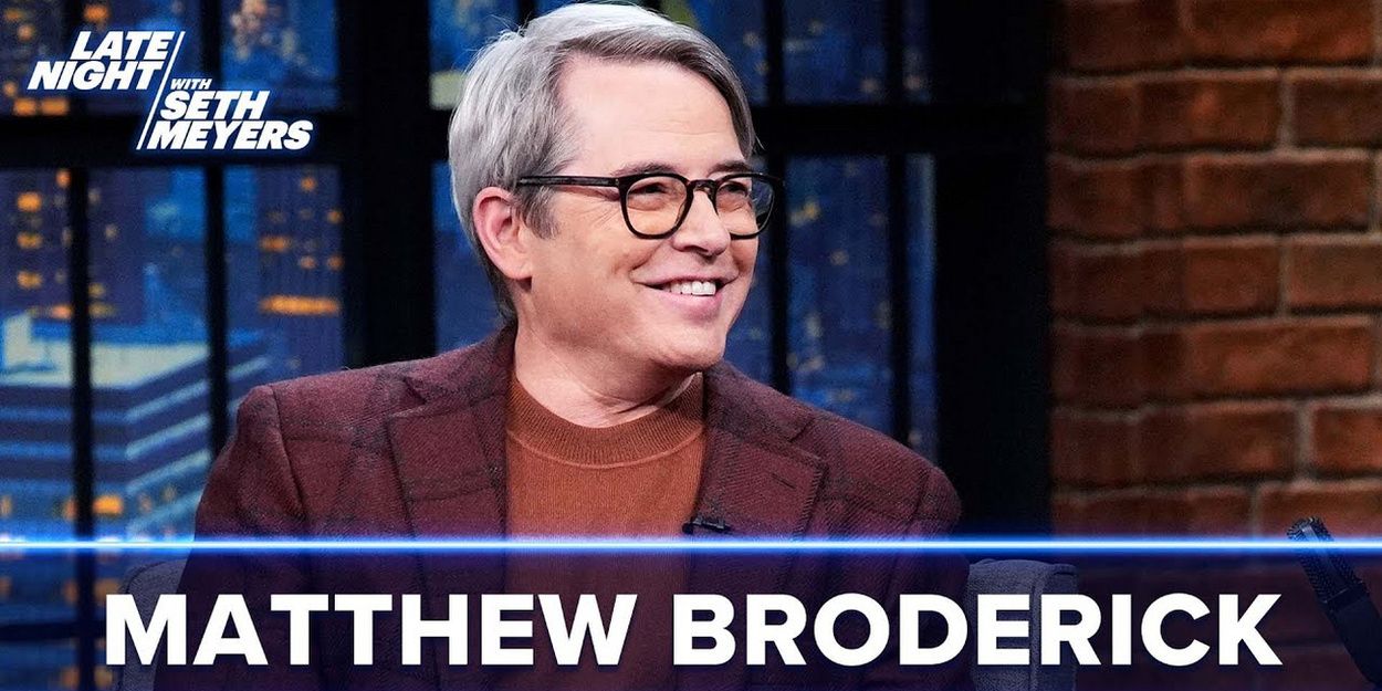 Video: Matthew Broderick Recalls PLAZA SUITE Apple Watch Mishap, Talks TARTUFFE… Video