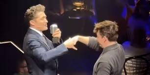 Video: Matthew Morrison Dances With GLEE Co-Star Kevin McHale at JUST IN TIME
