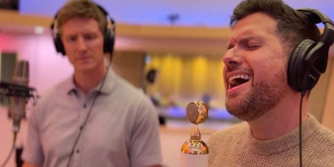 Exclusive: Mauricio Martínez and Casey Elliott Perform Duet From BROTHERHOOD Studio Session