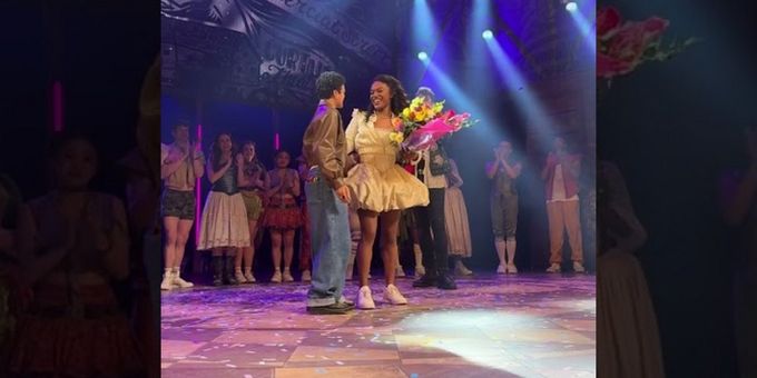 Video: & JULIET's Maya Boyd Passes the Mic to Gianna Harris After Her Final Performance