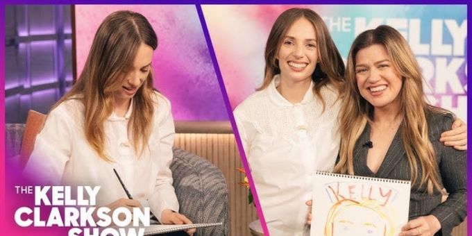 Video: Watch Maya Hawke Speed Paint Kelly Clarkson While Discussing EURYDICE