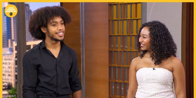 Video: Fabiola Caraballo Quijada and Chris Hayes Celebrate Jimmy Award Wins on GOOD MORNING AMERICA