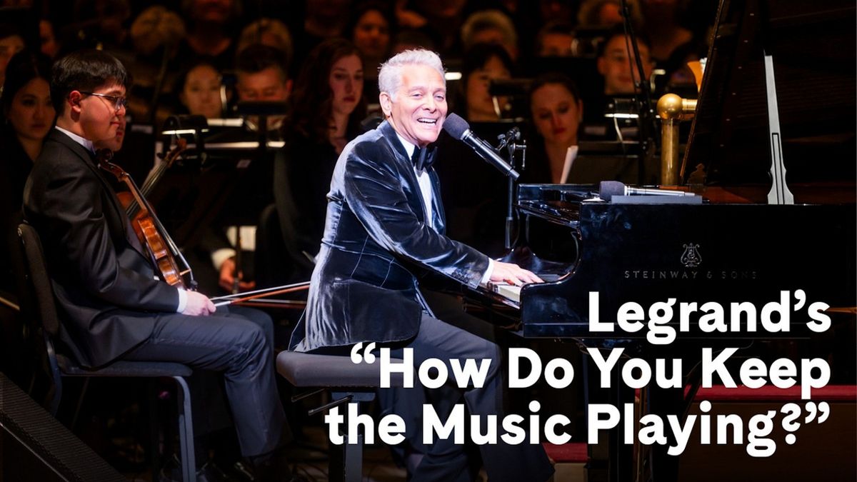 Video: Michael Feinstein Performs Legrand at Carnegie Hall