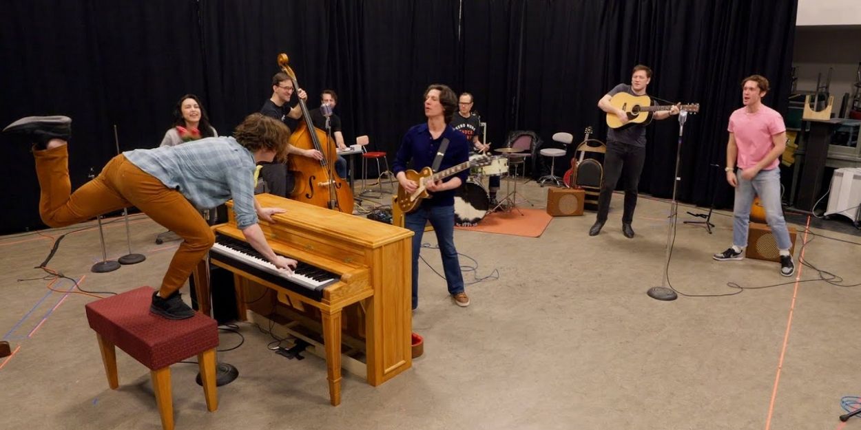 Video: Marcus' MILLION DOLLAR QUARTET Rehearse 'Brown Eyed Handsome Man' Video