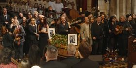 Music Icons and Friends of Glen Hansard Sing Tributes at Dublin Funeral