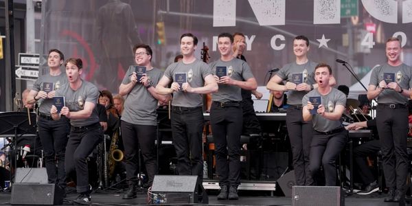 Video: Broadway Celebrates NYC's 400th Birthday in Times Square