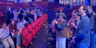 Video: NYC Public School Students Sing 'Beyond the Sea' For Jonathan Groff