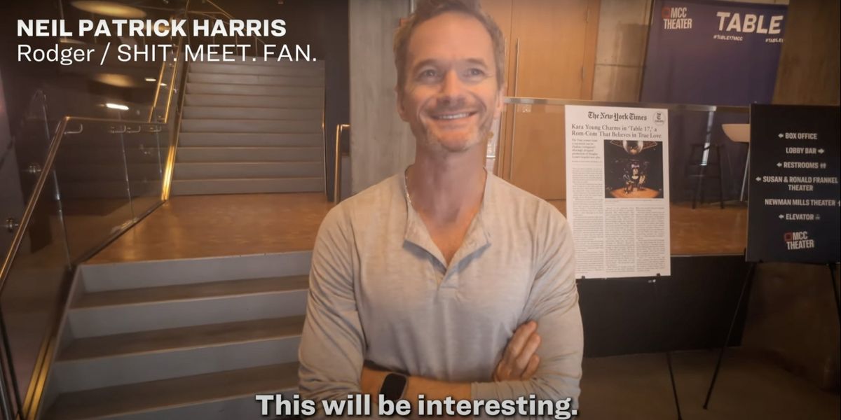 Video: Neil Patrick Harris & More in SHIT. MEET. FAN First Rehearsal
