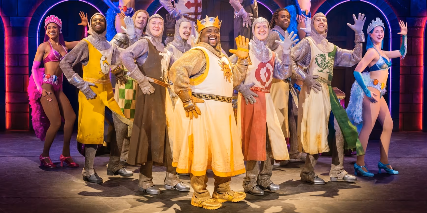 Photos/Video: New Look At SPAMALOT National Tour