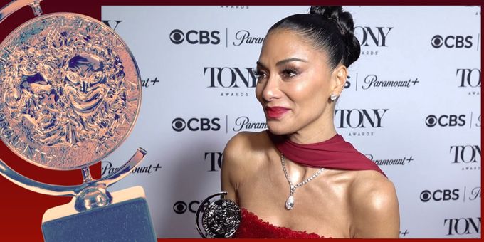 Video: Nicole Scherzinger Celebrates Tony Win for Best Leading Actress in a Musical