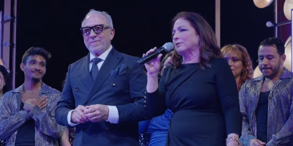Video: Emilio and Gloria Estefan Visit ON YOUR FEET! at Riverside Theatre Video