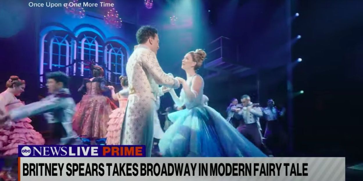 Video: Inside Britney Spears' Visit to ONCE UPON A ONE MORE TIME Musical Video