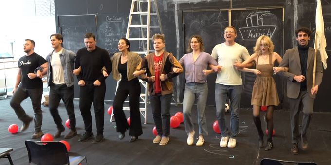 Video: The Company of OUR CLASS At Brooklyn Academy of Music Meets the Press!