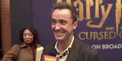 Tom Felton HARRY POTTER AND THE CURSED CHILD Red Carpet Video