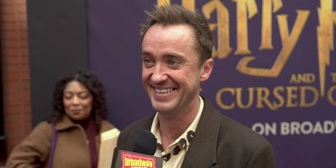 Video: On the Red Carpet for Tom Felton in HARRY POTTER AND THE CURSED CHILD