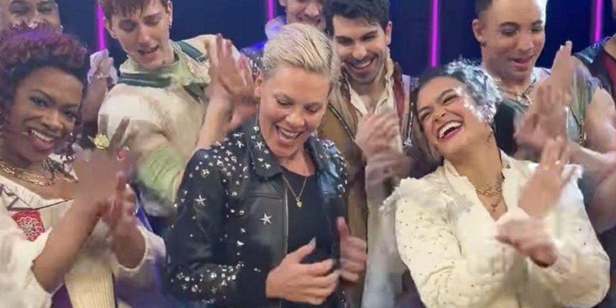 Video: P!nk Visits & JULIET For Kandi Burruss' Final Performance Video