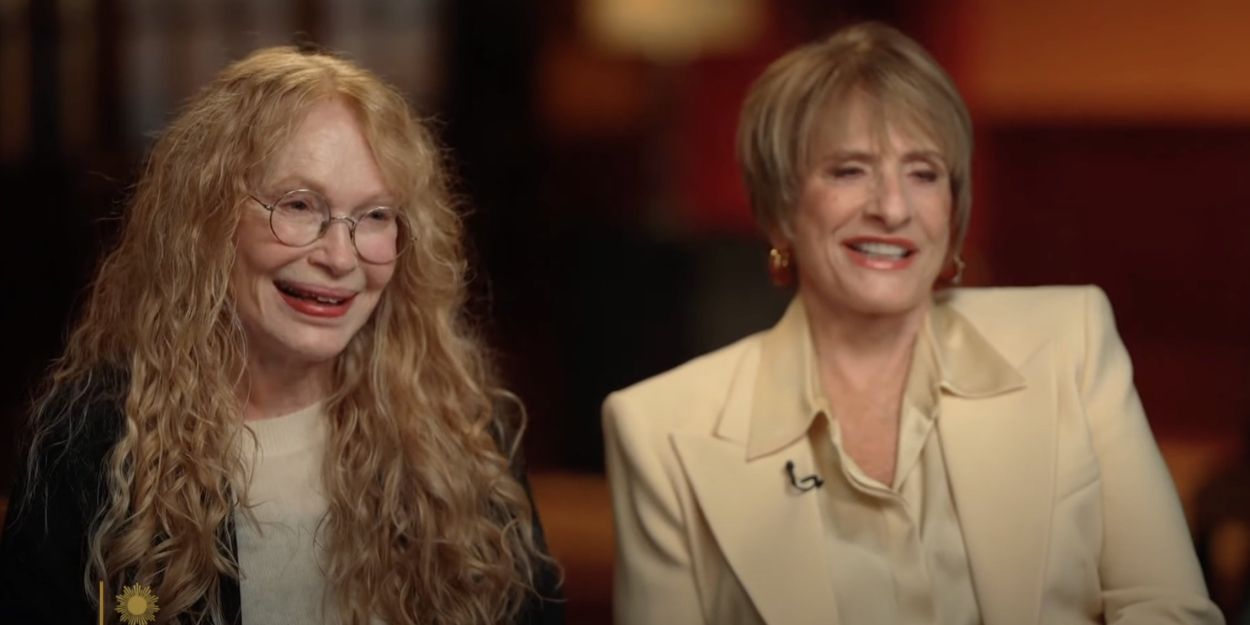 Video: Patti LuPone and Mia Farrow Talk THE ROOMMATE on CBS SUNDAY MORNING Video