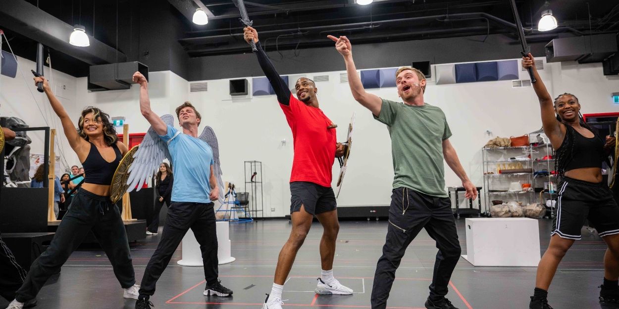 Video/Photos: Inside Rehearsals for Disney's HERCULES for the Disney Destiny Video