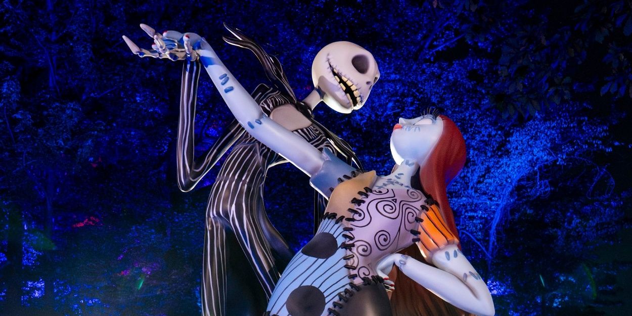 Video/Photos: THE NIGHTMARE BEFORE CHRISTMAS Light Trail Opens at the New York… Video