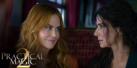 Video/Photos: Sandra Bullock & Nicole Kidman in PRACTICAL MAGIC 2 Teaser Photo