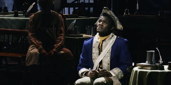 Video: Praise Oranika Sings 'Momma Look Sharp' as the Courier in 1776 at Paper Mill Photo