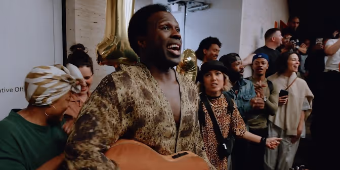 Joshua Henry and RAGTIME Cast Celebrate 11 Tony Award Nominations With Surprise Stage Door Performance
