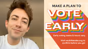 THE ROCKY HORROR SHOW Star Kevin McHale to Vote Early With Rock the Vote Video