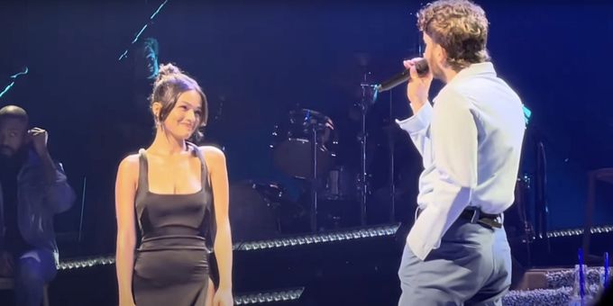 Video: Rachel Zegler and Laura Dreyfuss Join Ben Platt at Palace Residency