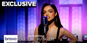 Rachel Zegler Performs Addison Rae's 'Fame is a Gun' at the Las Culturistas Culture Awards