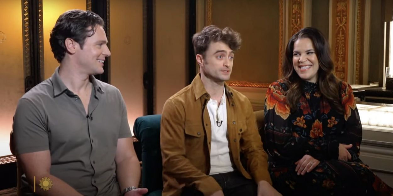 Video: Radcliffe, Groff, and Mendez Talk MERRILY WE ROLL ALONG on CBS Sunday Morning Video