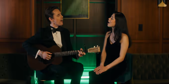 Video: Reeve Carney and Eva Noblezada Sing Acoustic Version of THE GREAT GATSBY's 'My Green Light'