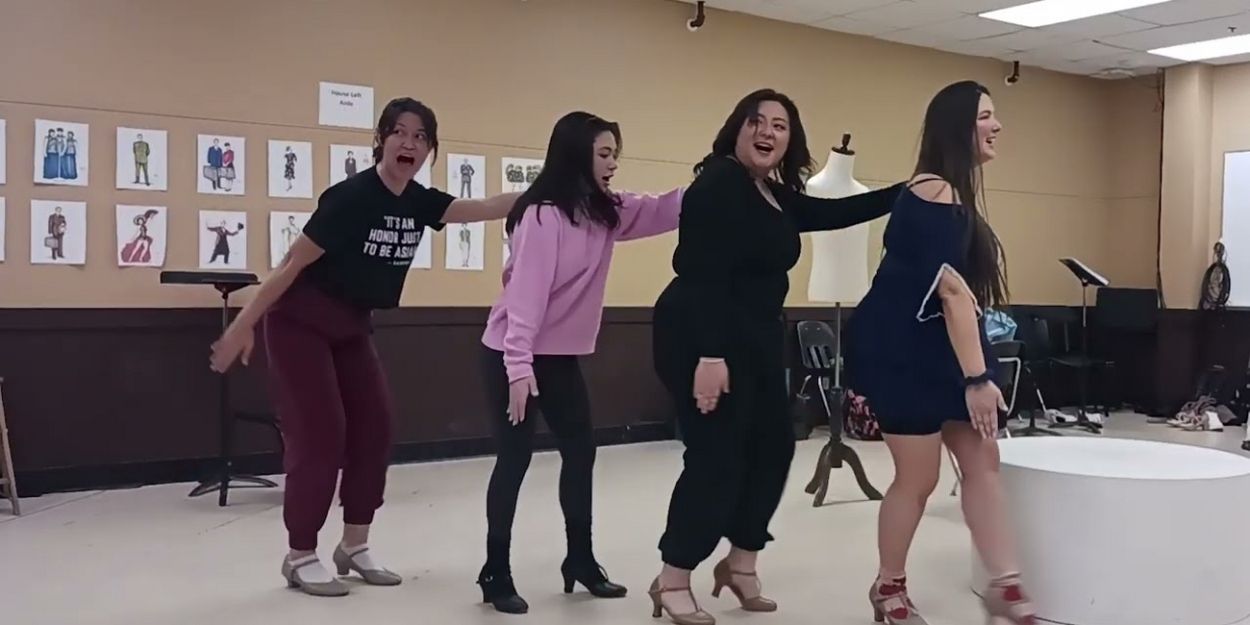 Video: Watch Rehearsal Footage of 'Stage Door Johnnies' from BLENDED 和 (HARMONY) Video