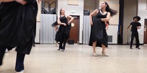 Video: Rehearsal for White Christmas at Theatre Under The Stars