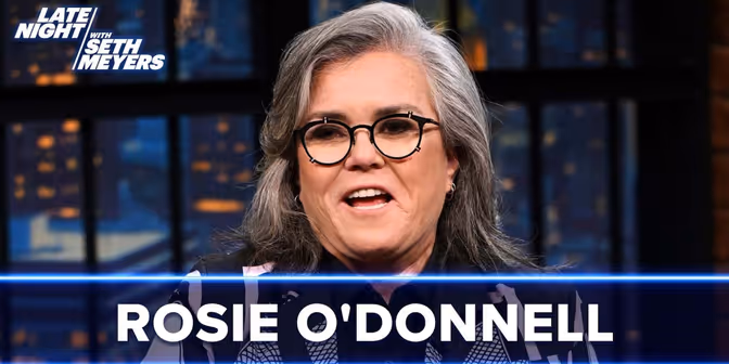 Rosie O'Donnell Talks COMMON KNOWLEDGE and Her Return to the Stage on Late Night
